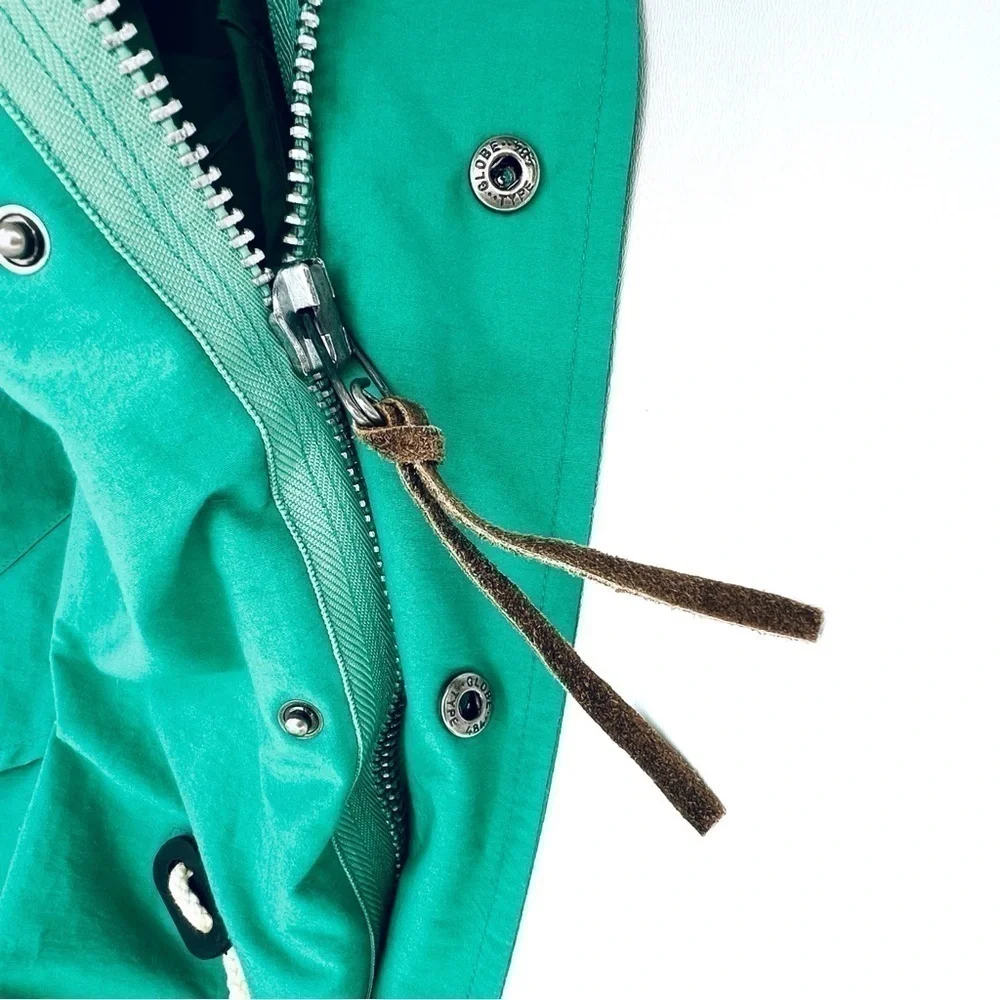 Vintage Polo Ralph Lauren Sailing Jacket Men’s Size Large Green Preppy 90s EUC